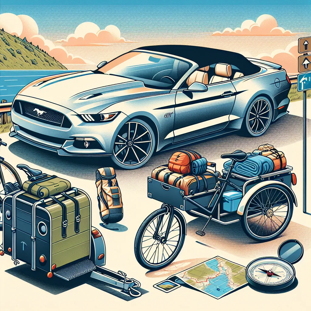 5 Powodów, Dla Których Przyczepka Rowerowa To Must-Have Dla Miłośników Turystyki Mustang GT Cabrio