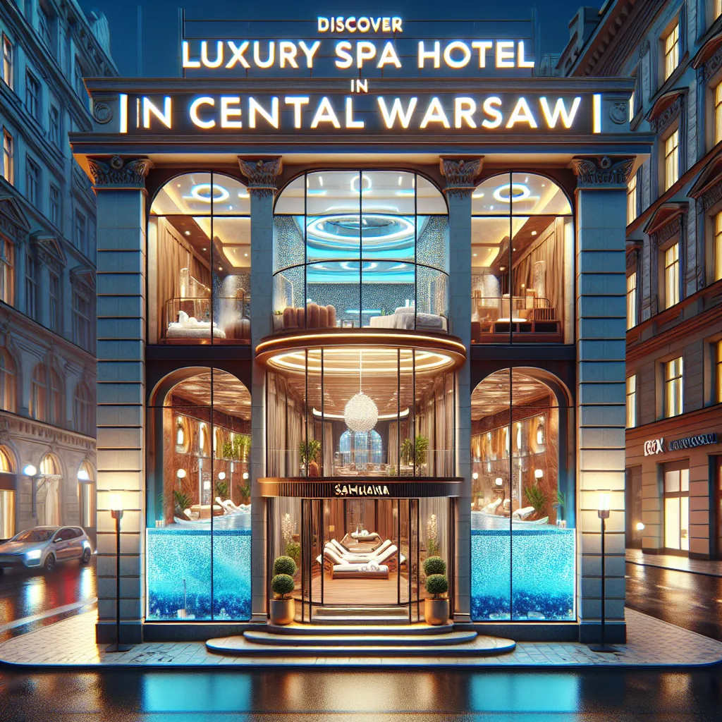 Odkryj Luksusowy Hotel ze Spa w Centrum Warszawy!